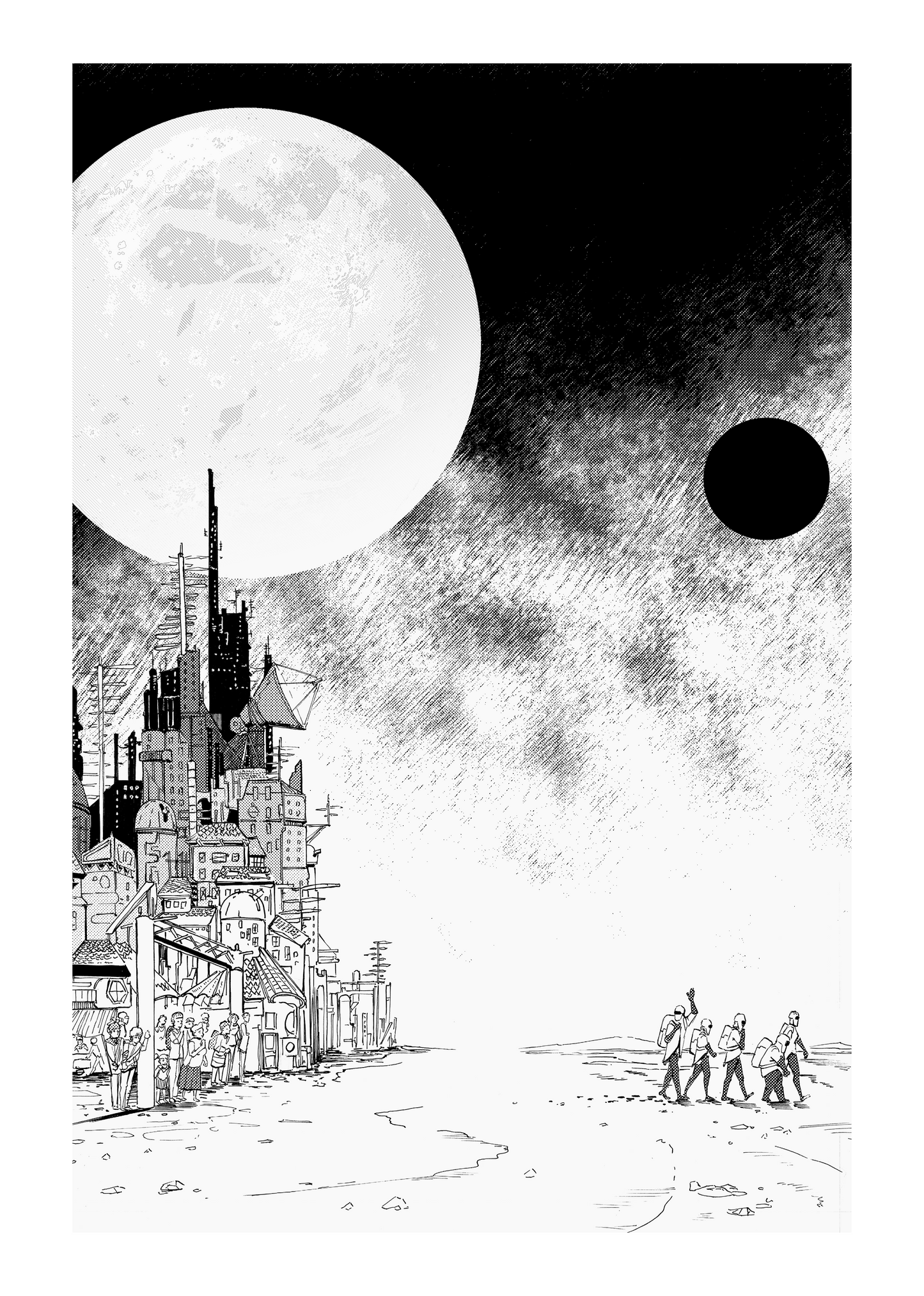 Capture Cover-A4 art print